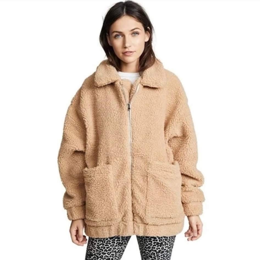I AM GIA Teddy jacket